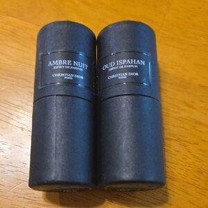 Christian Dior Ambre Nuit and Oud Ispahan